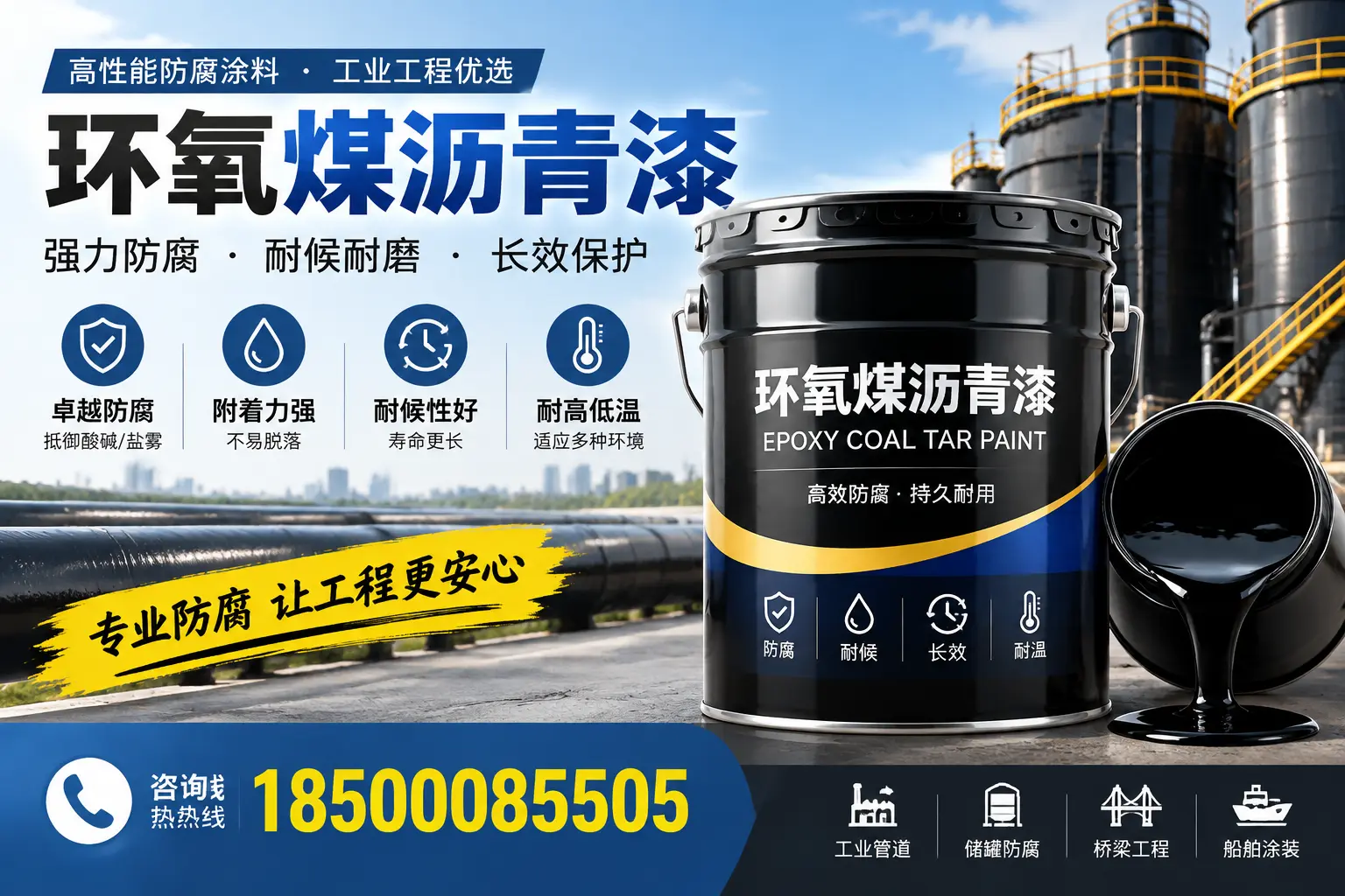 环氧煤沥青漆的施工方法与注意事项，确保在甘孜顺利完成